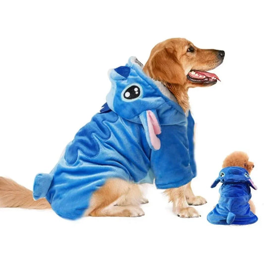 Gimilife Pet Costume Dog Hoodie for dogs and cats – festive, warm Christmas and Halloween outfit.