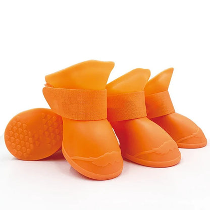 Waterproof anti-slip rain boots for dogs and cats of all sizes