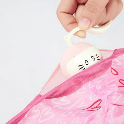 Automatic electric cat toy with hidden moving ball for indoor cats