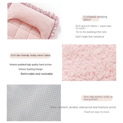 Pet Lace Sleeping Mat soft breathable washable bed for cats and dogs with elegant lace design