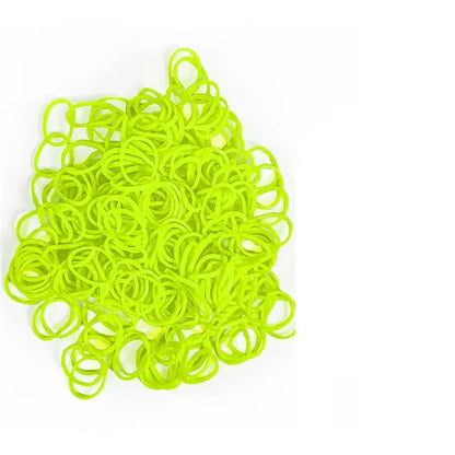 Colorful pet grooming rubber bands for stylish hair bows and hairpins, perfect accessory for dogs