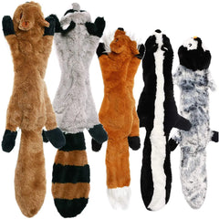 Stuffing-Free Squeaky Dog Toy – Durable Plush Toy with Crinkle Sounds