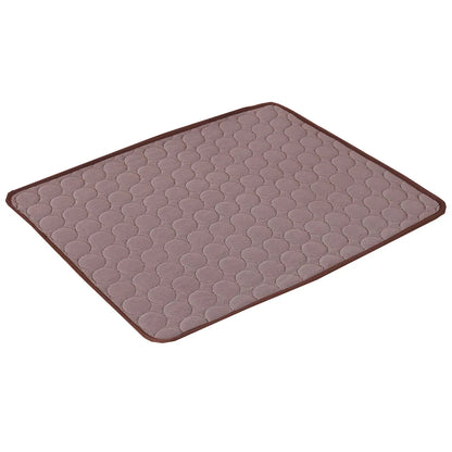 Cooling gel pet mat for summer heat relief and joint pain support