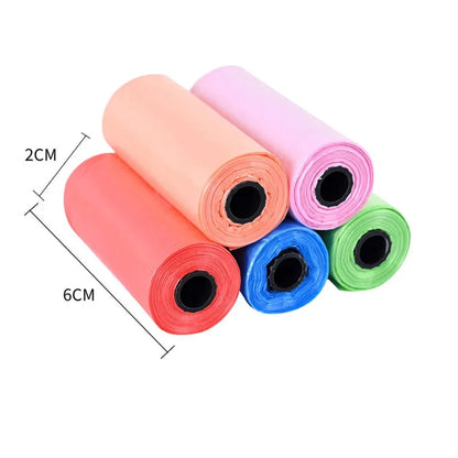 Cat litter scoop with built-in waste bin for easy litter box cleaning