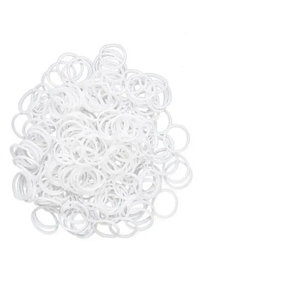 Colorful pet grooming rubber bands for stylish hair bows and hairpins, perfect accessory for dogs