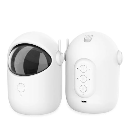 Rechargeable automatic laser toy for interactive cat play