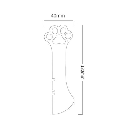 2-in-1 pet can opener and spoon for dogs and cats – multifunctional feeding tool