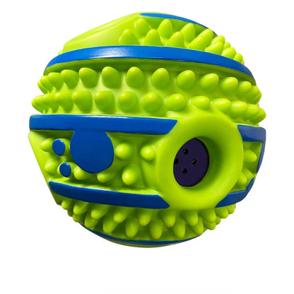 Wobble Wag Giggle Glow Ball toy with giggle sounds and glow-in-the-dark feature for interactive fun with dogs of all sizes.