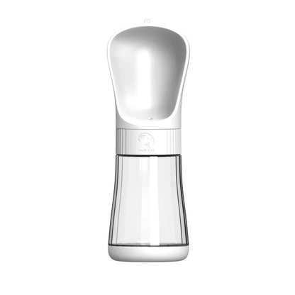 2 in 1 portable dog water bottle and food dispenser for outdoor activities