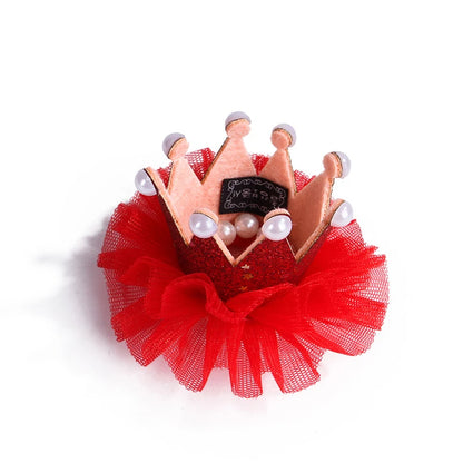 Pet Christmas hat and scarf set, festive holiday accessory for dogs and cats