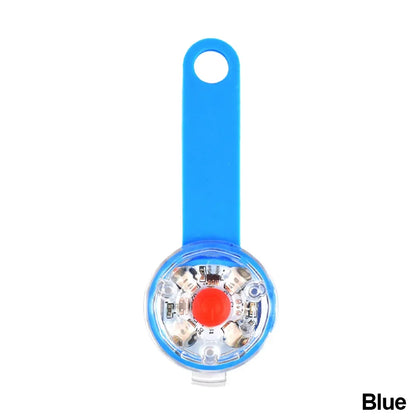 USB rechargeable waterproof LED collar pendant for pet visibility and safety