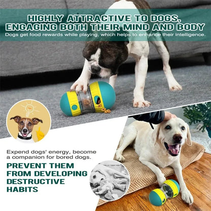 Dinosaur-shaped chew toy and treat dispenser for dogs promoting dental health