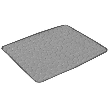 Cooling gel pet mat for summer heat relief and joint pain support