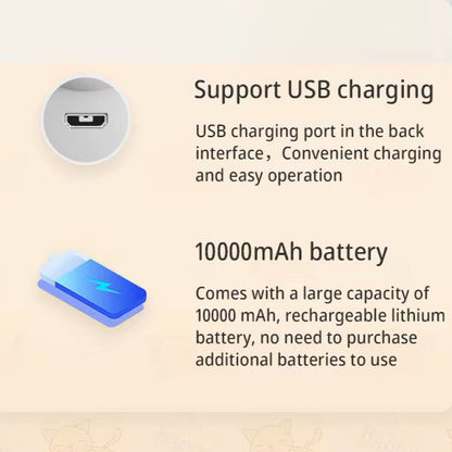 Rechargeable automatic laser toy for interactive cat play