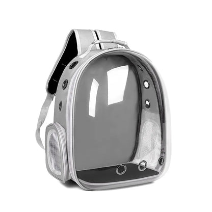 Breathable pet travel backpack carrier for small dogs and cats