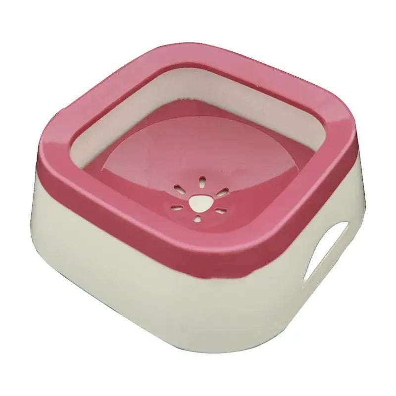 Anti-Splash Water Bowl for Dogs - 1L Large Capacity Drinker