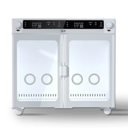 Automatic pet dryer box with four turbines for drying large pets