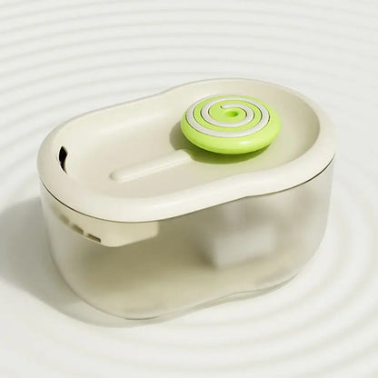 Smart electric cat water dispenser with quiet filtration and high-capacity tank for clean and fresh hydration.