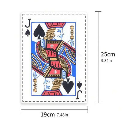 Tearproof dog squeaky toy designed like newspapers and playing cards, ideal for small to medium dogs with durable and fun design.