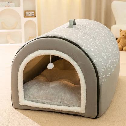 Neuro Cat Big Dog Nest warm winter pet bed in various sizes for cats and dogs