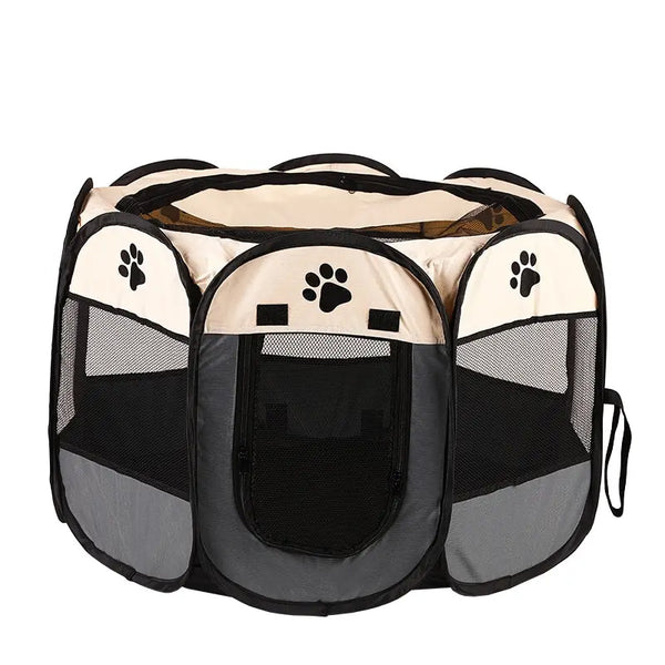 Tienda de campaña plegable para mascotas: corral portátil para exteriores para perros y gatos