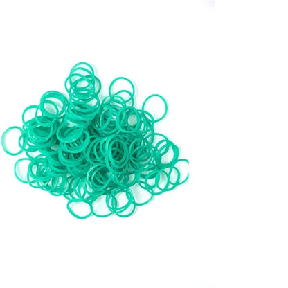 Colorful pet grooming rubber bands for stylish hair bows and hairpins, perfect accessory for dogs