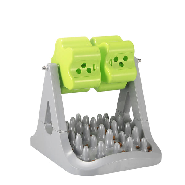 Rotatable Automatic Feeder – Slow Food Puzzle Bowl Trainer for Cats & Dogs