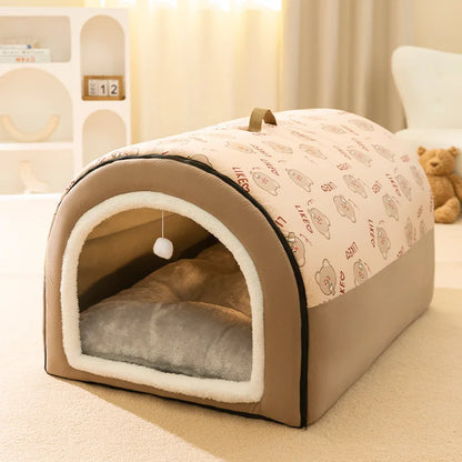 Neuro Cat Big Dog Nest warm winter pet bed in various sizes for cats and dogs