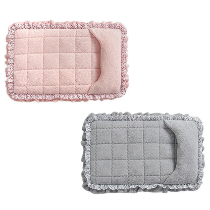 Pet Lace Sleeping Mat soft breathable washable bed for cats and dogs with elegant lace design