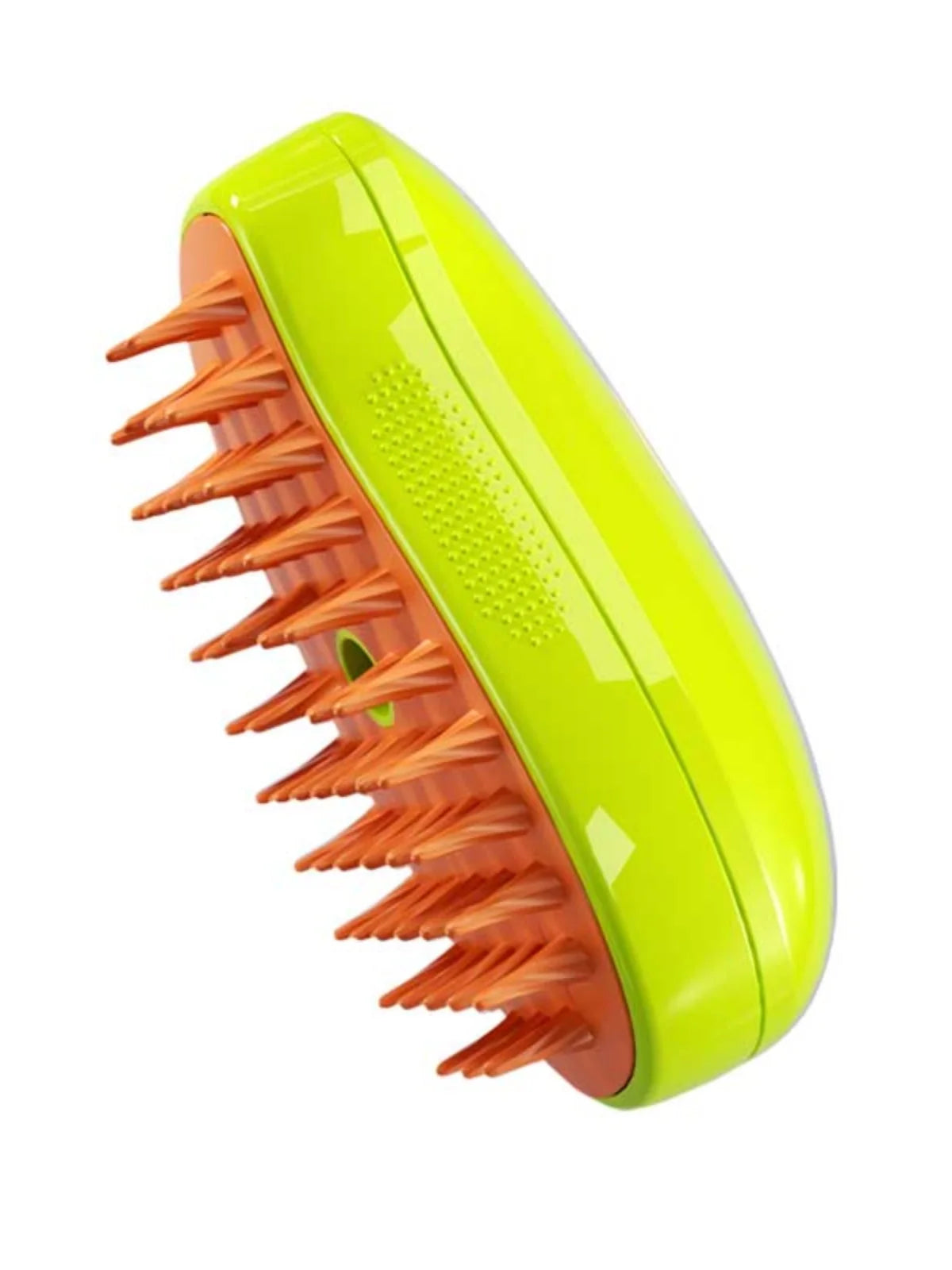 Electric spray massage comb for cats, USB rechargeable, anti-flying hair grooming tool, ideal for cat grooming and fur management.