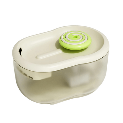 Smart electric cat water dispenser with quiet filtration and high-capacity tank for clean and fresh hydration.